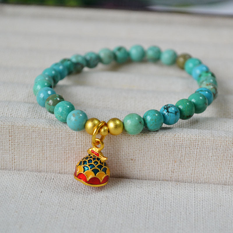 Vintage Handmade Gold Bracelet