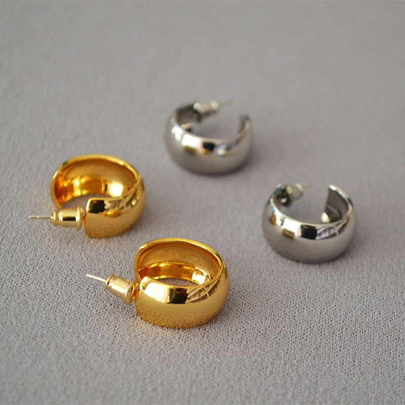 Delicate Artisan Silver Earring
