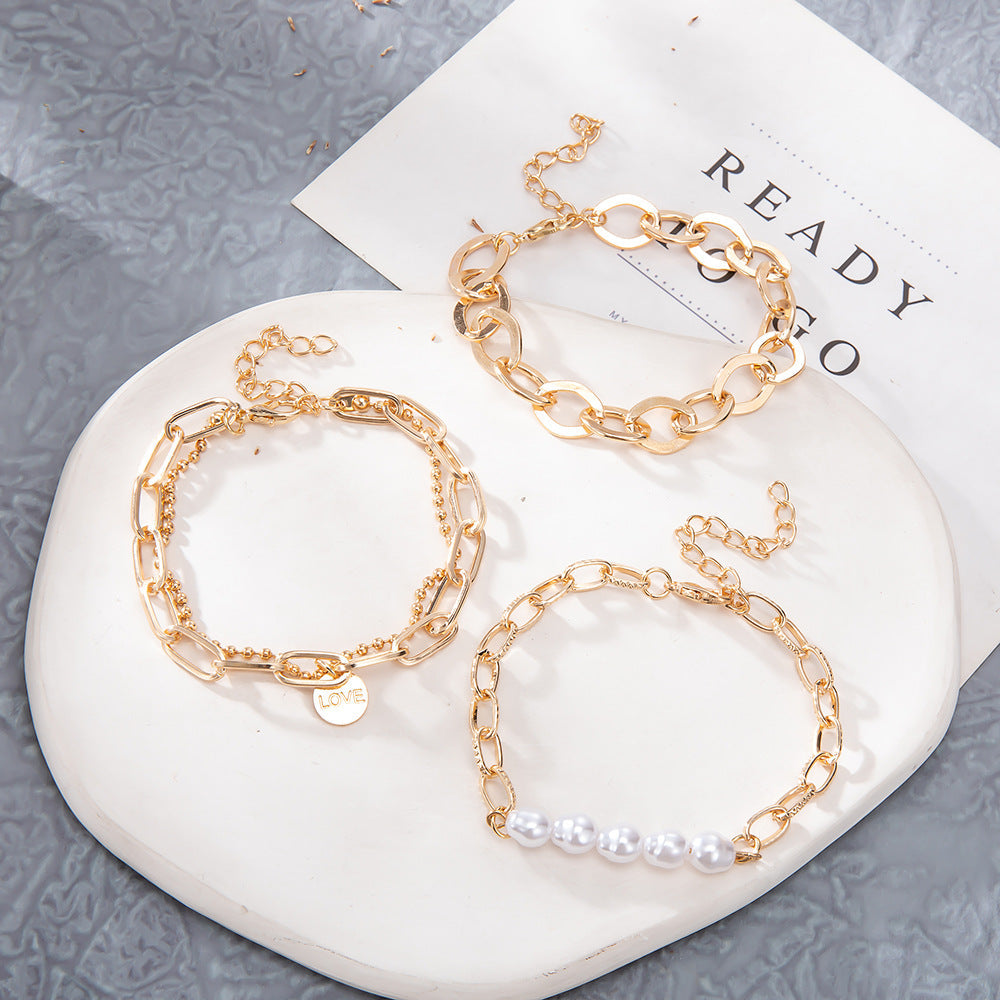 Vintage Handmade Gold Bracelet