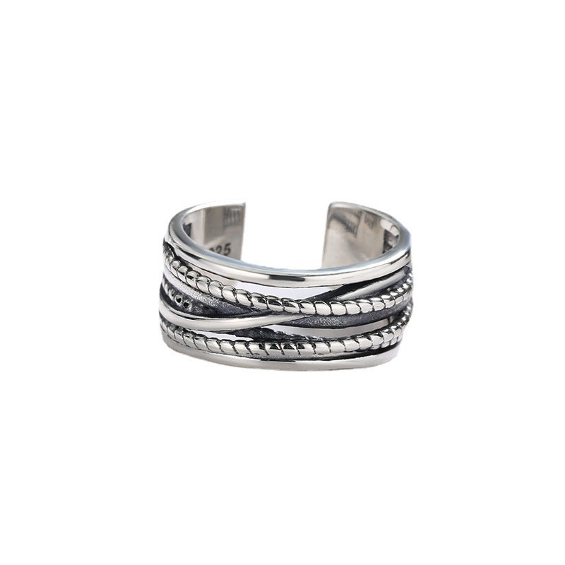 Beautiful Silver Ring with Unique Style