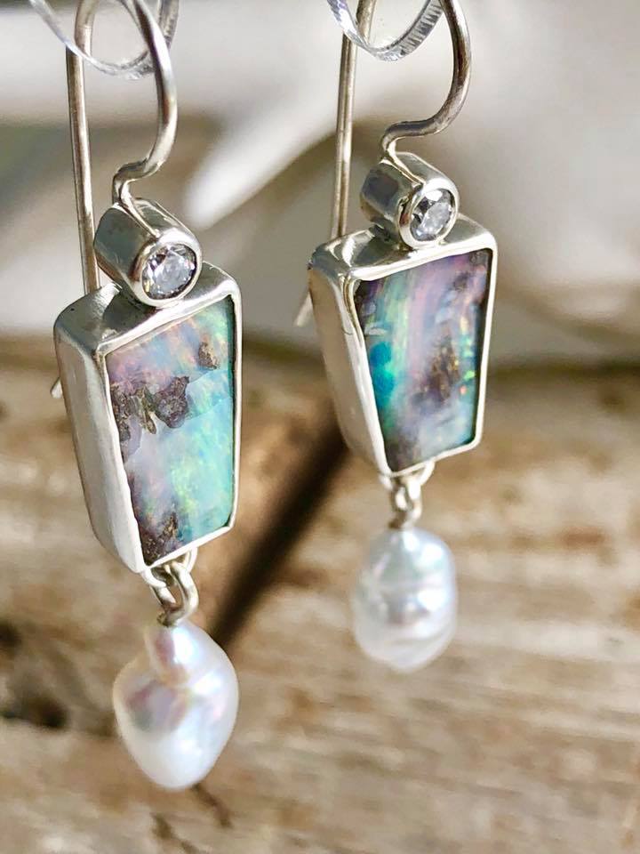 Vintage Handmade Pearl Earring