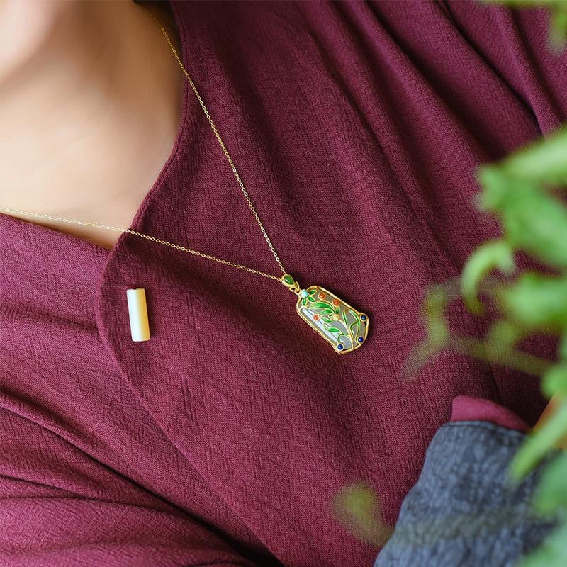 Delicate Artisan Silver Necklace