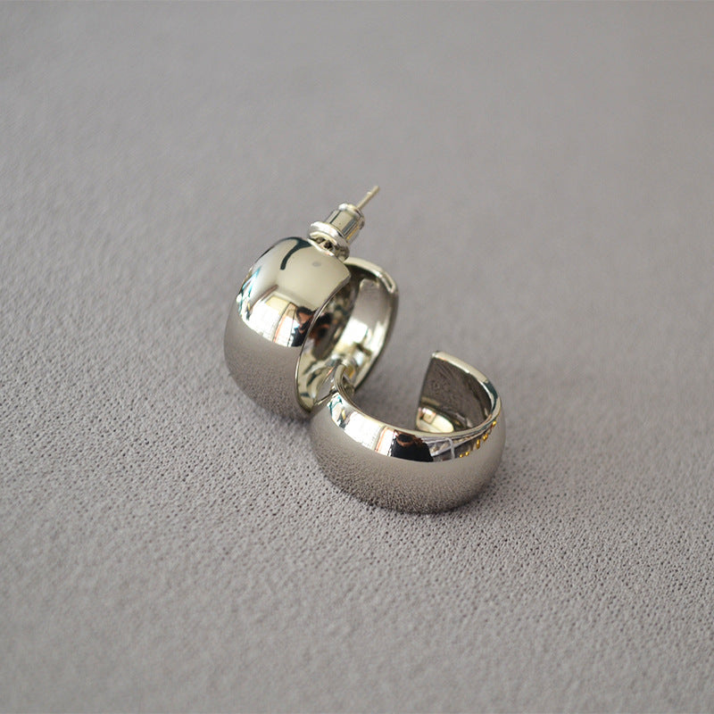 Delicate Artisan Silver Earring