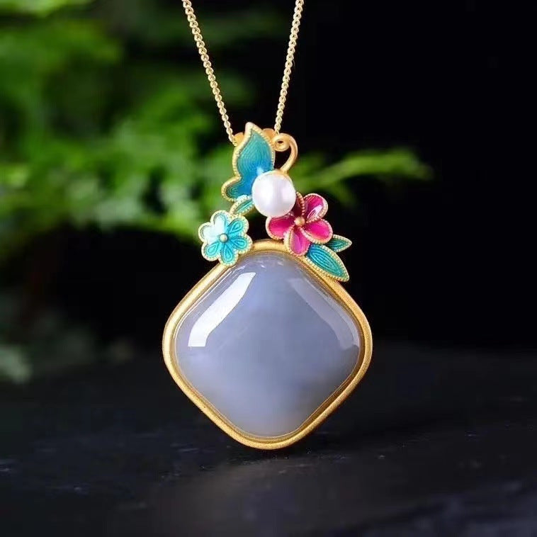 Vintage Handmade Silver Necklace