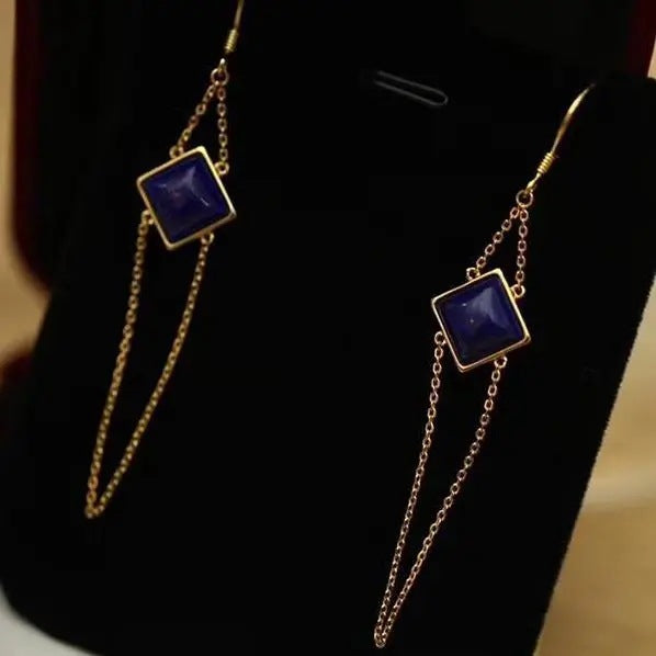 Delicate Artisan Gold Earring
