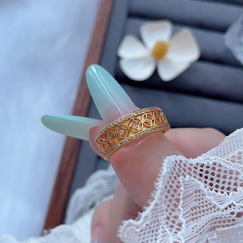 Romantic Gold Ring for Special Moments