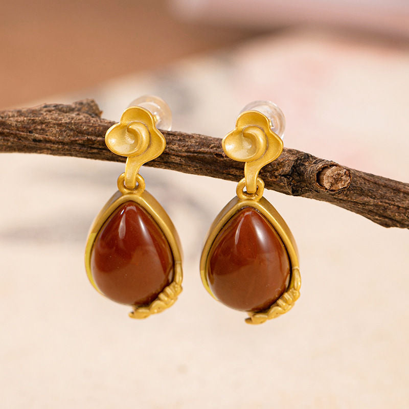 Delicate Artisan Silver Earring
