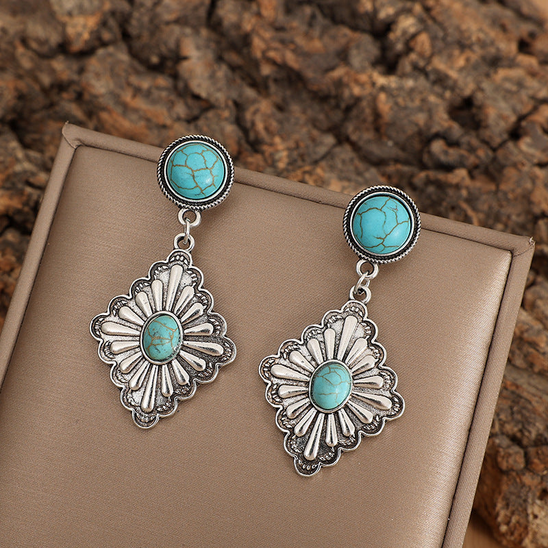 Delicate Artisan Silver Earring