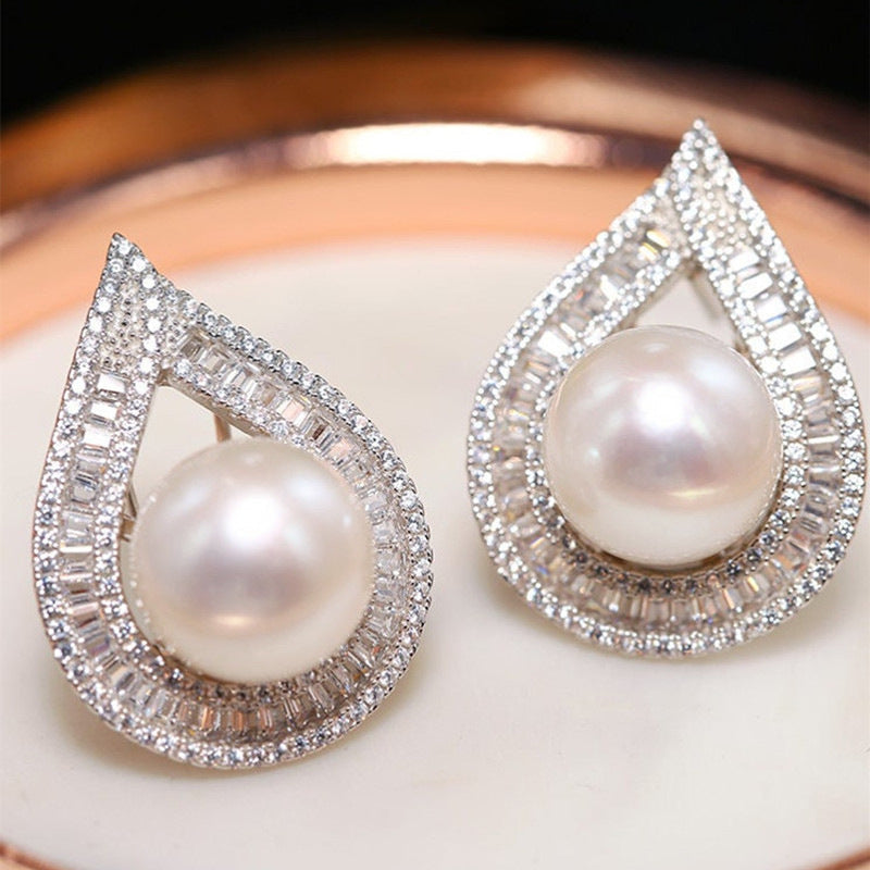 Delicate Artisan Pearl Earring