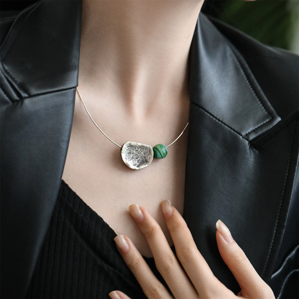 Stunning Silver Necklace for Daily Wear