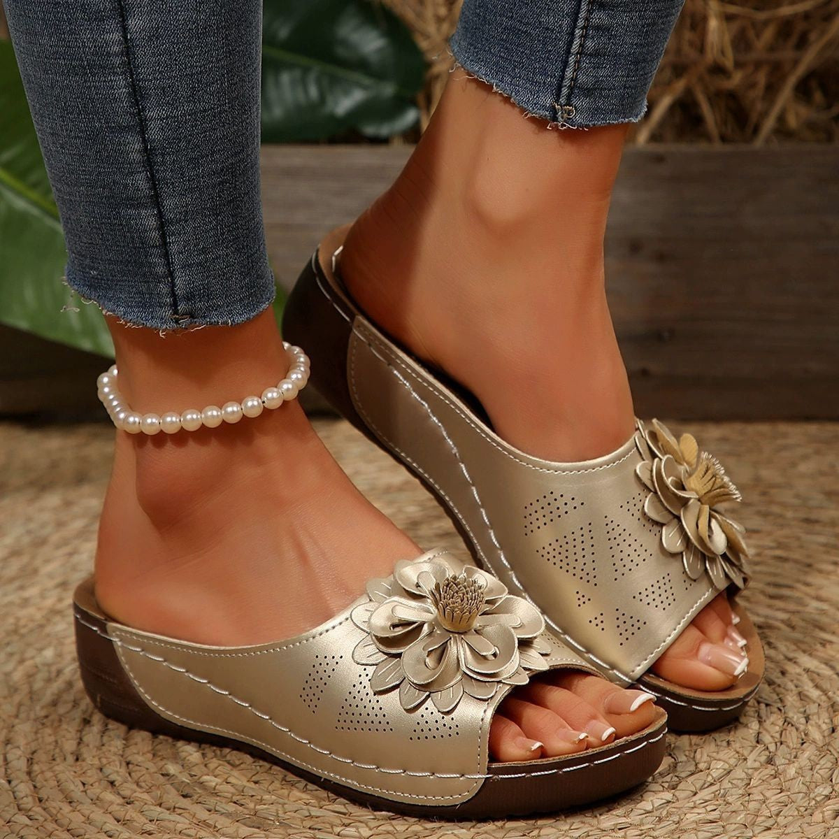 Vintage Inspired Orthopedic Sandals