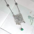 Romantic Silver Necklace for Special Moments