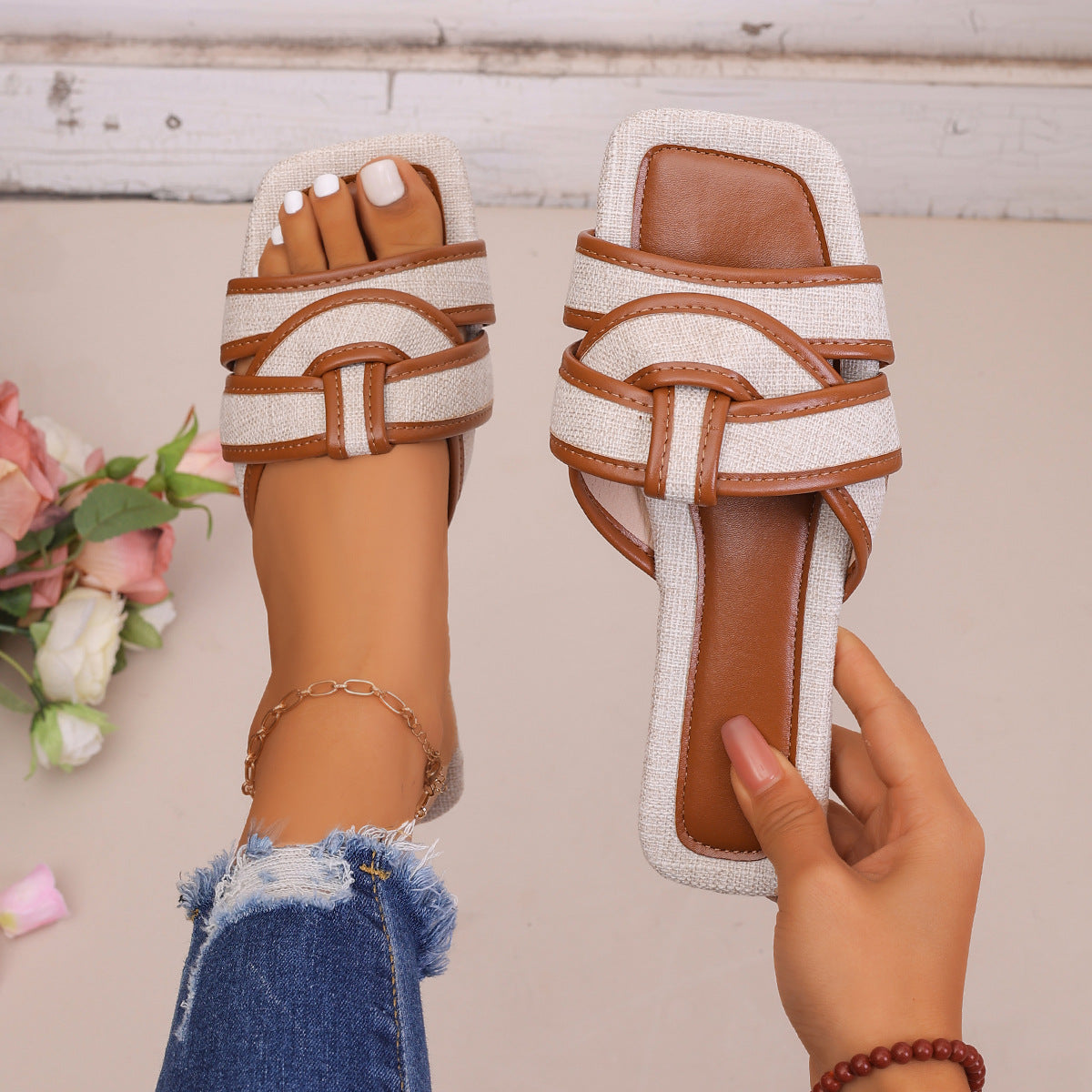 Vintage Inspired Orthopedic Sandals