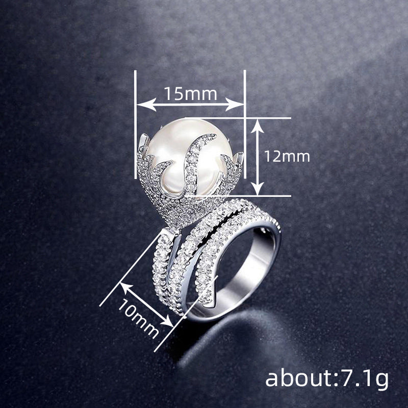Elegant Pearl Ring for Every Occasion