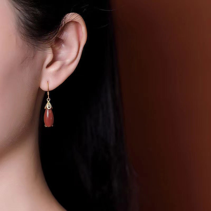 Delicate Artisan Silver Earring
