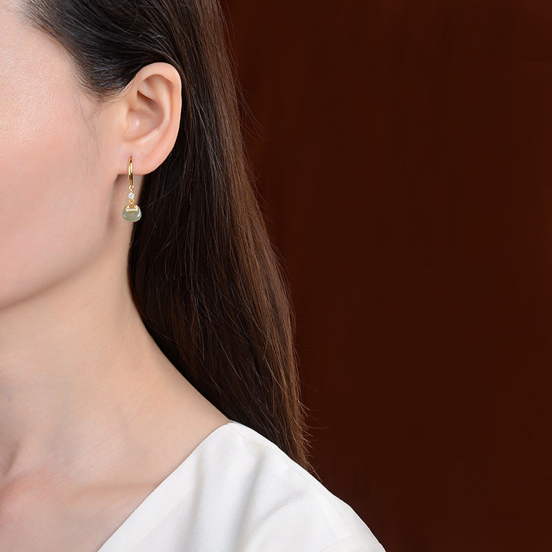 Delicate Artisan Silver Earring