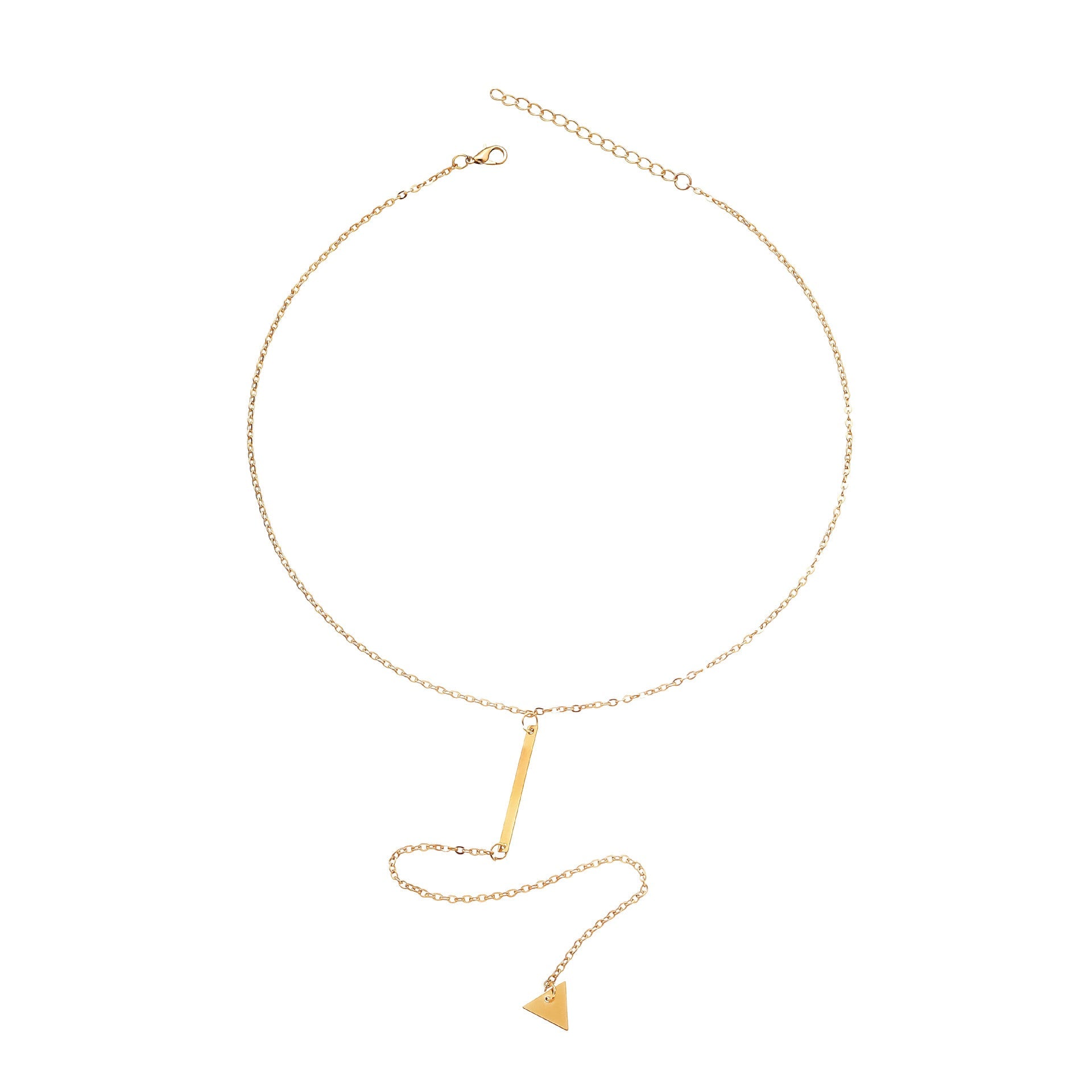 Beautiful Gold Necklace with Unique Style