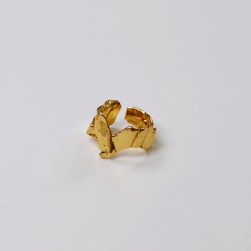 Vintage Handmade Gold Ring