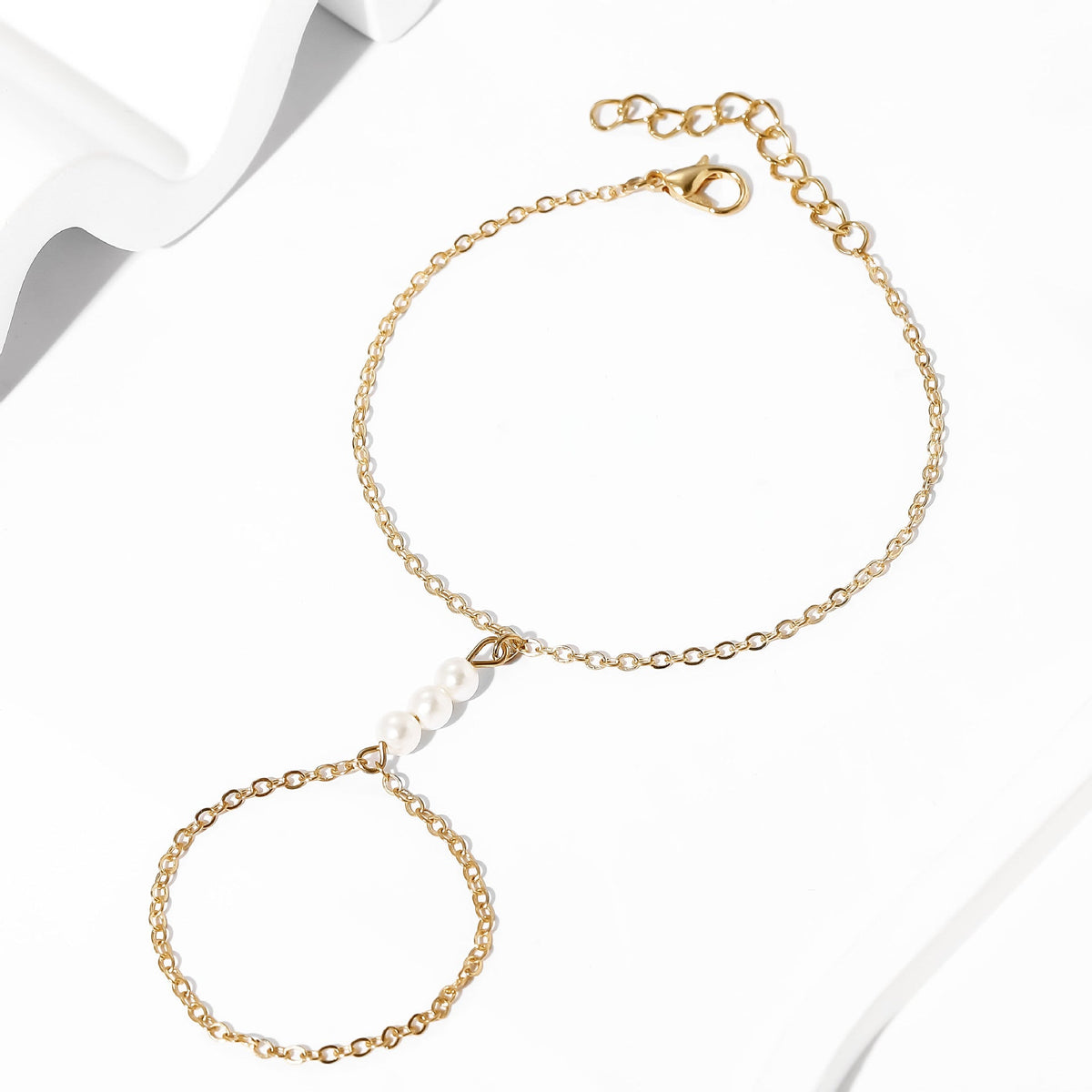 Delicate Artisan Pearl Bracelet