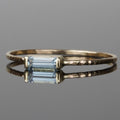 Delicate Artisan Gold Ring