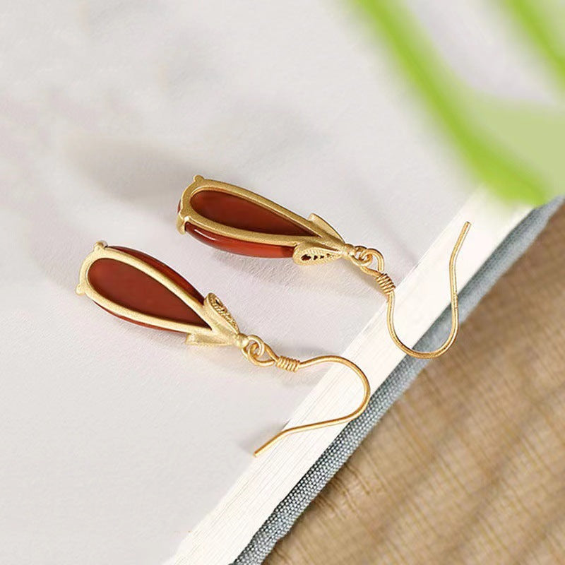 Delicate Artisan Silver Earring
