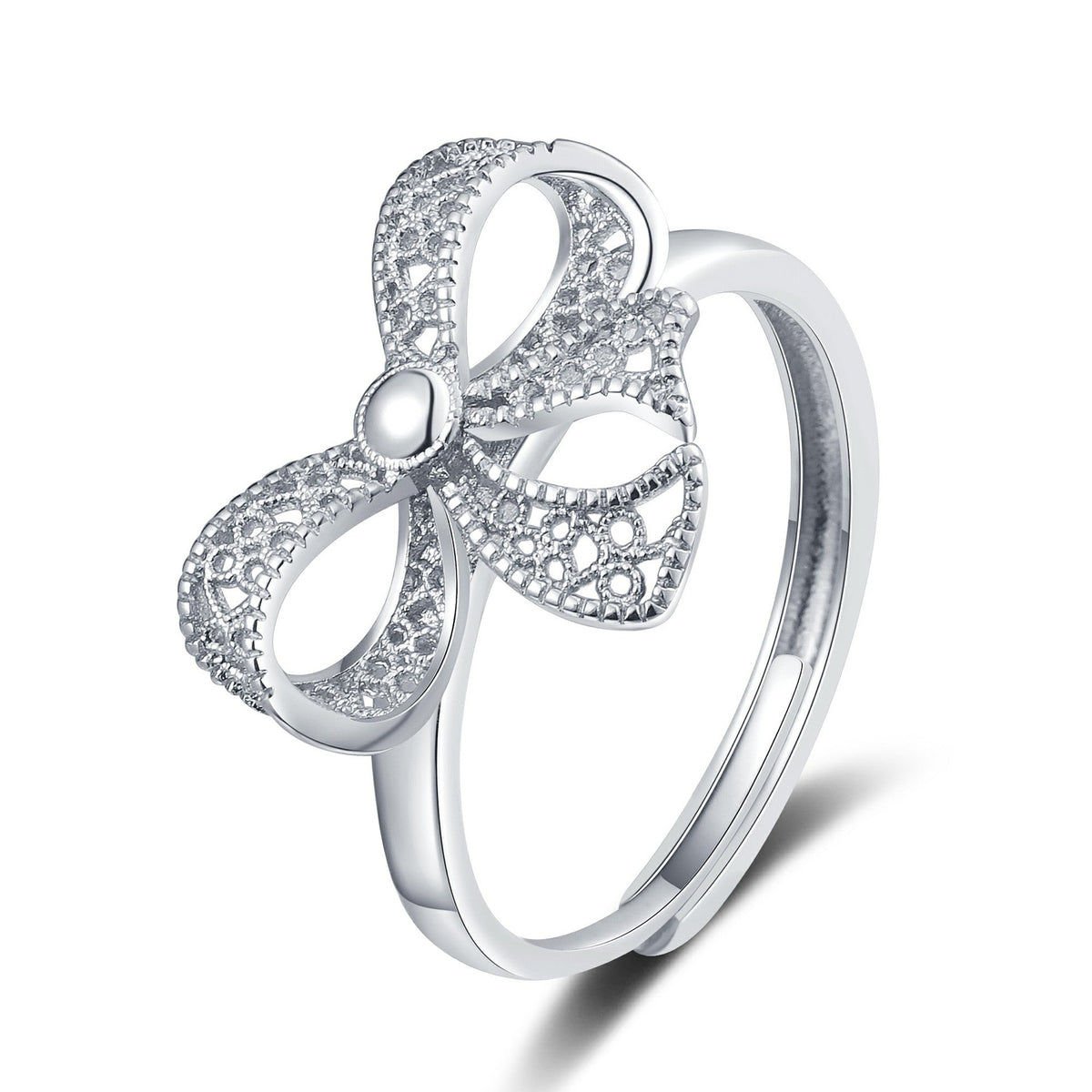Romantic Silver Ring for Special Moments