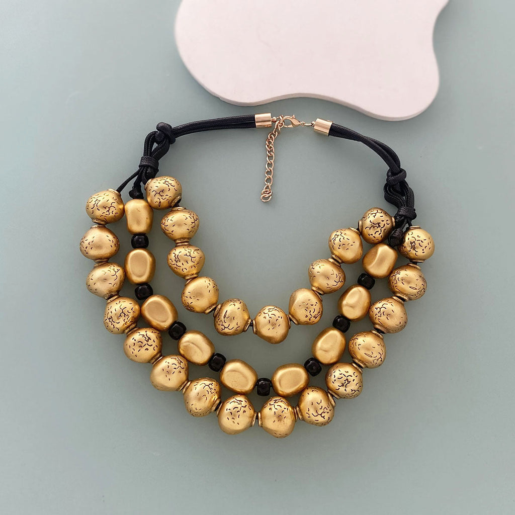 Stunning Gold Necklace for Daily Wear
