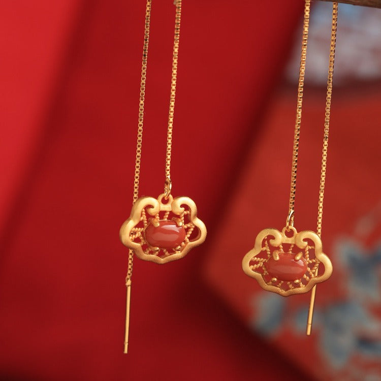 Beautiful Silver Earring with Unique Style
