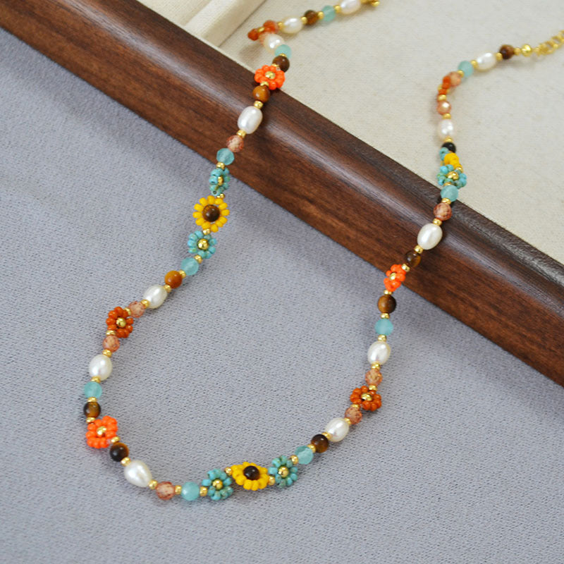 Vintage Handmade Pearl Necklace