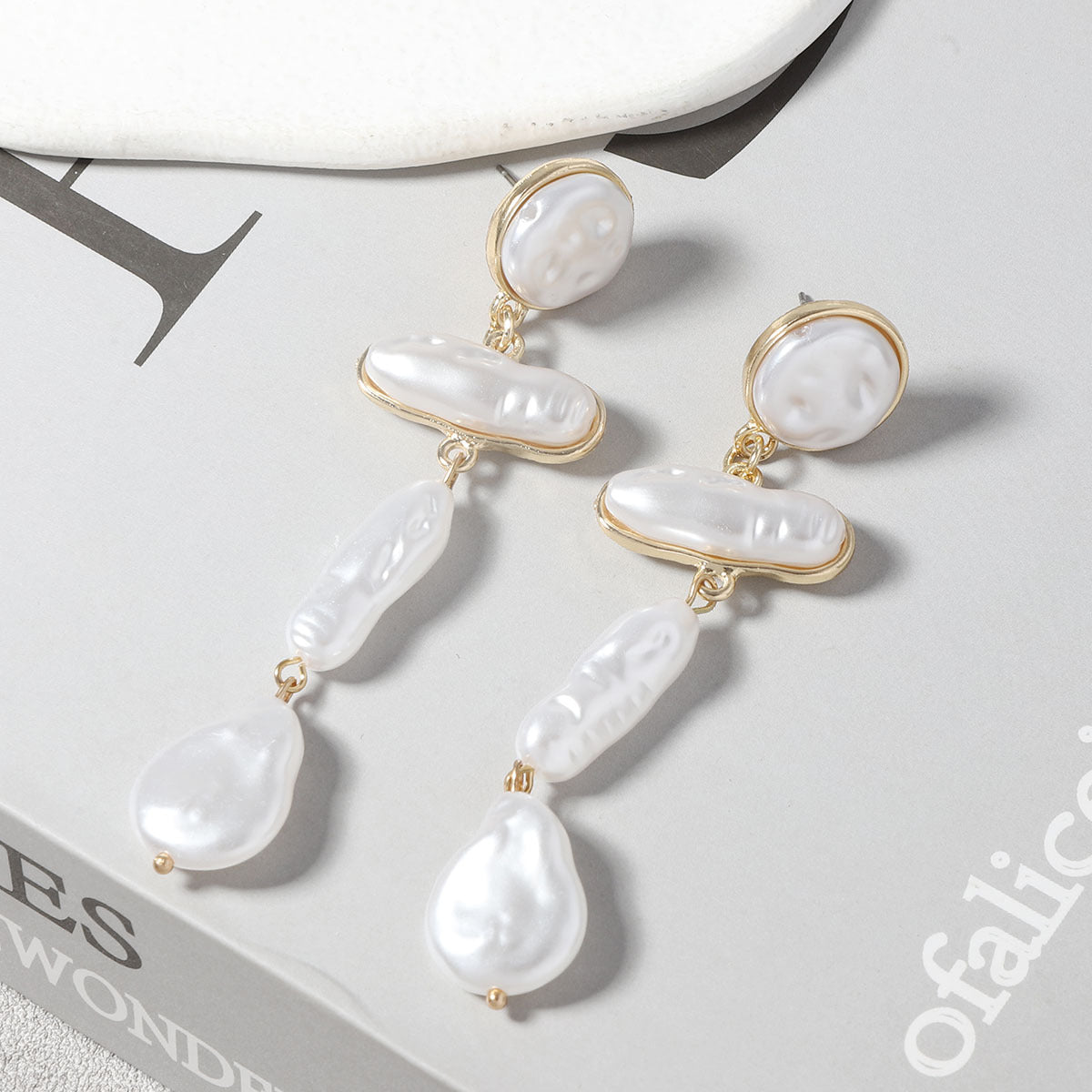 Vintage Handmade Pearl Earring