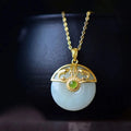 Delicate Artisan Silver Pendant