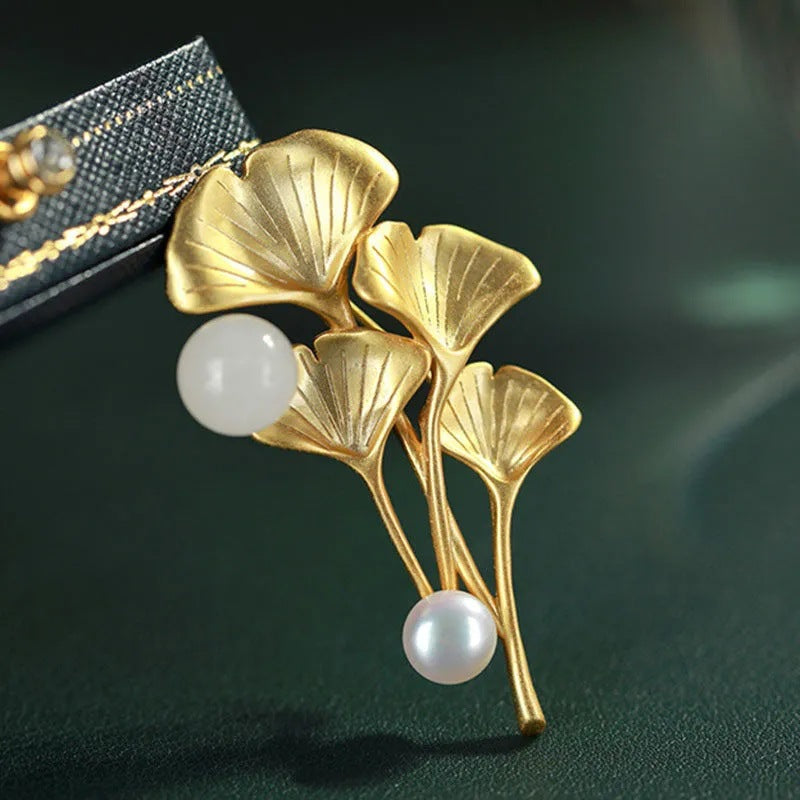 Delicate Artisan Pearl Pendant