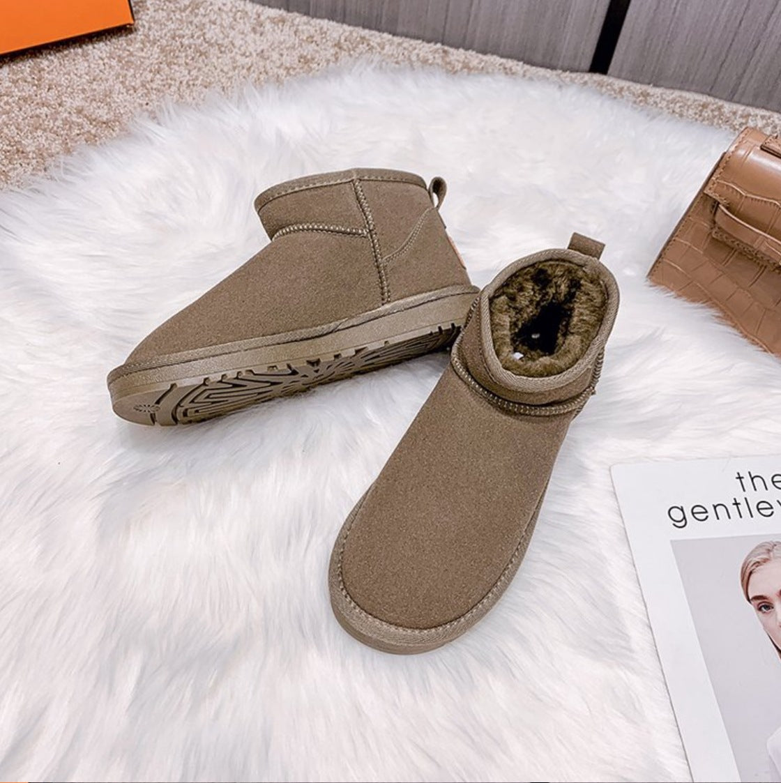 Classic Orthopedic Boots with Timeless Style