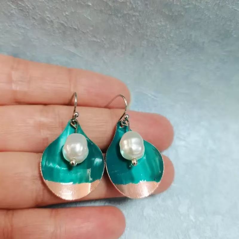 Vintage Handmade Pearl Earring
