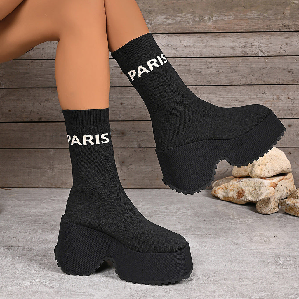 Chic Orthopedic Boots with Unique Design