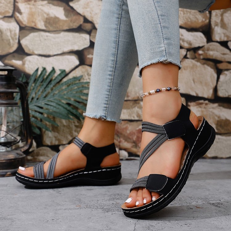 Classic Orthopedic Sandals with Timeless Style