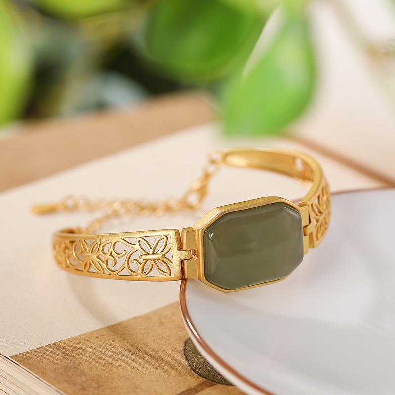 Delicate Artisan Gold Bracelet