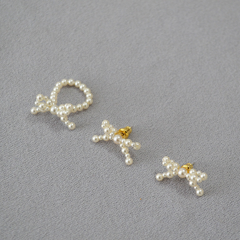 Vintage Handmade Silver Earring