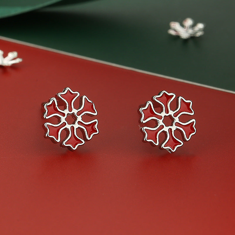 Vintage Handmade Silver Earring