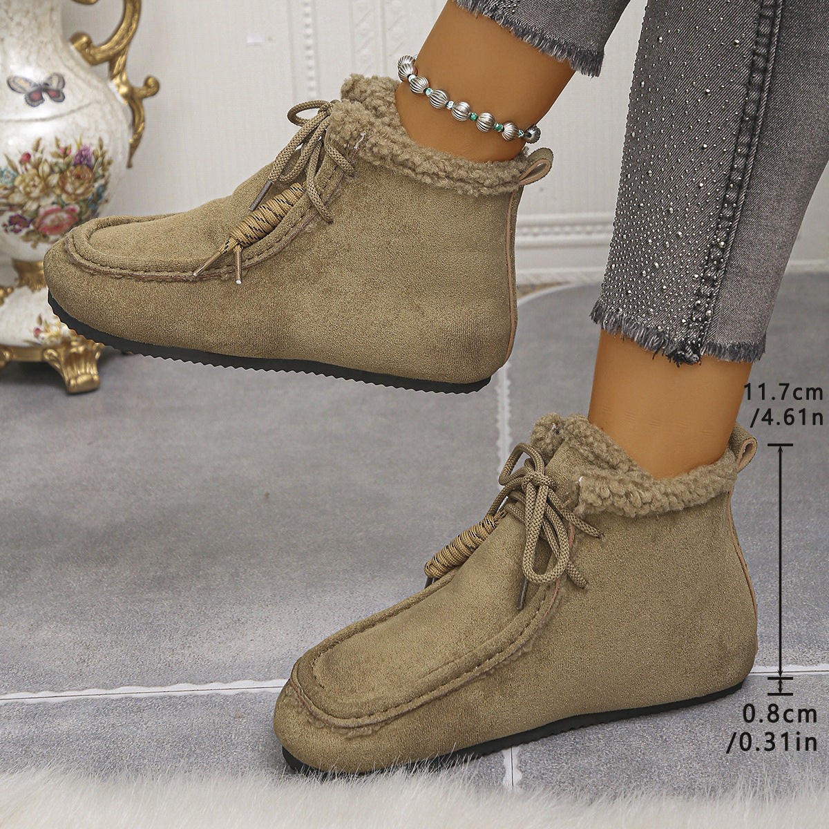 Vintage Inspired Orthopedic Boots