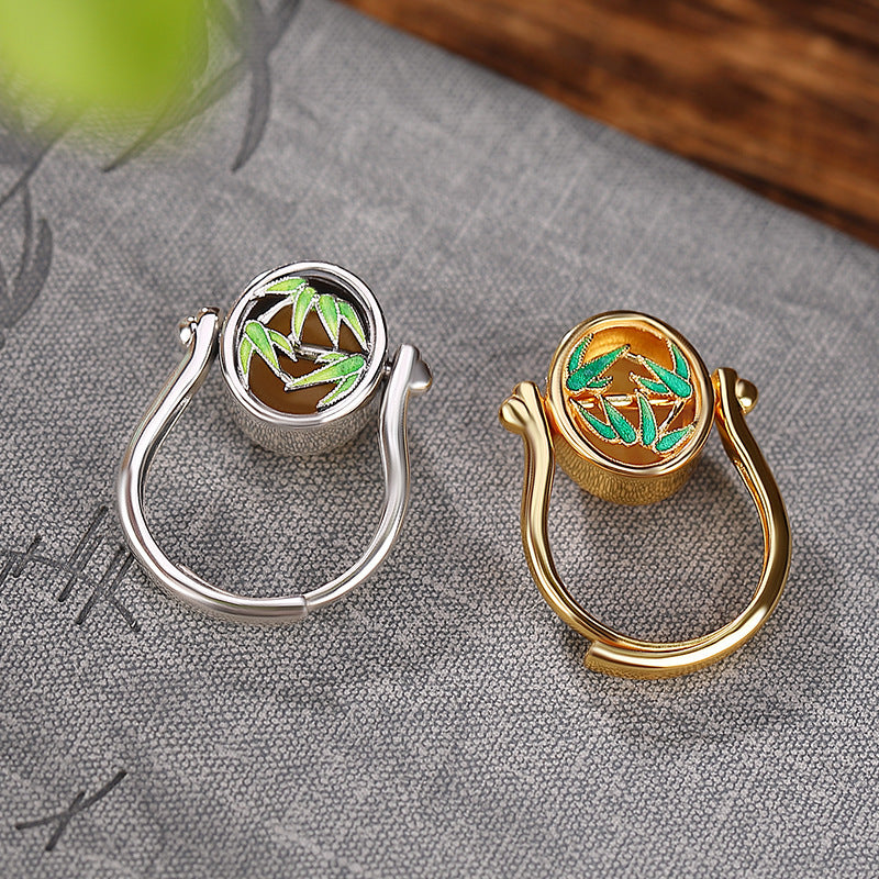 Delicate Artisan Gold Ring