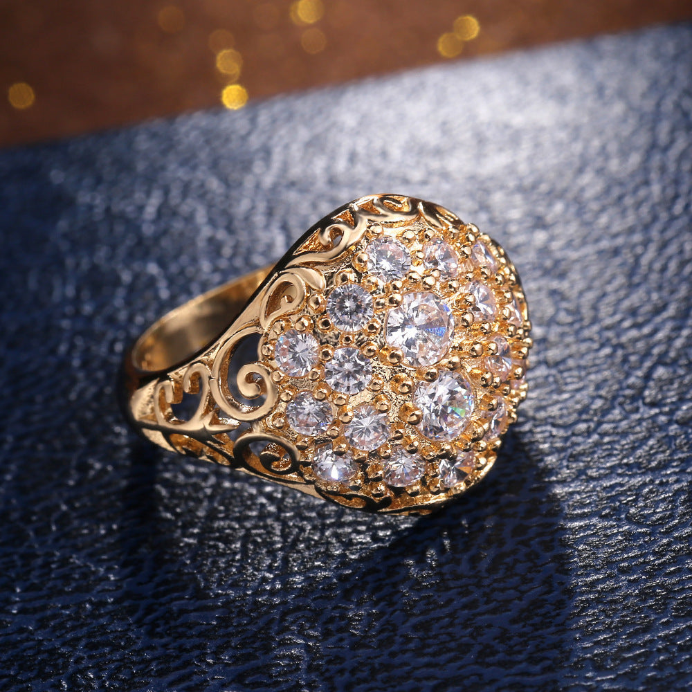 Romantic Gold Ring for Special Moments