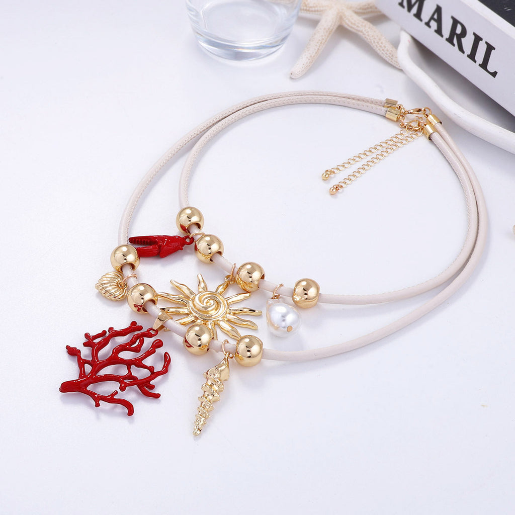 Beautiful Pearl Necklace with Unique Style