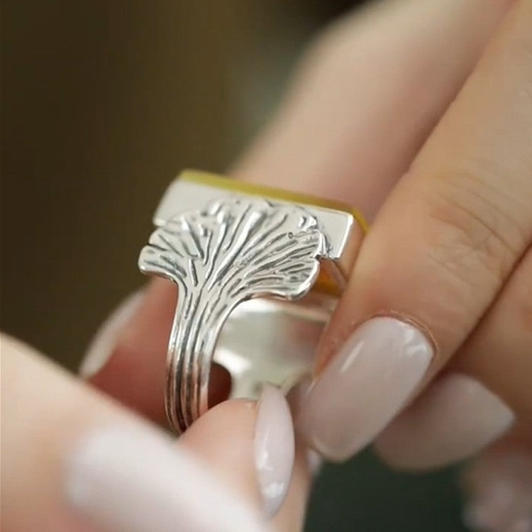 Romantic Silver Ring for Special Moments