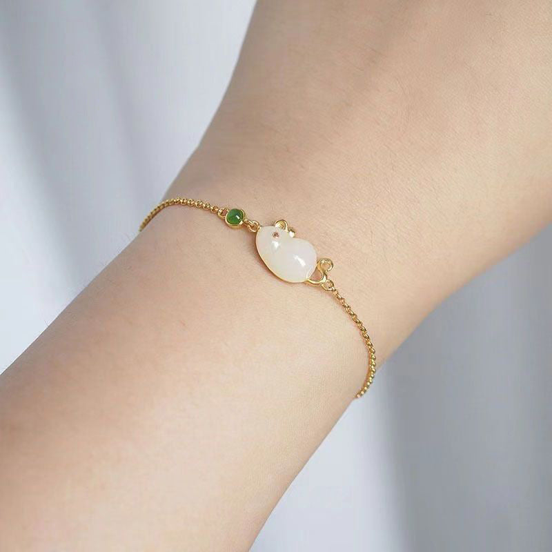 Vintage Handmade Gold Bracelet