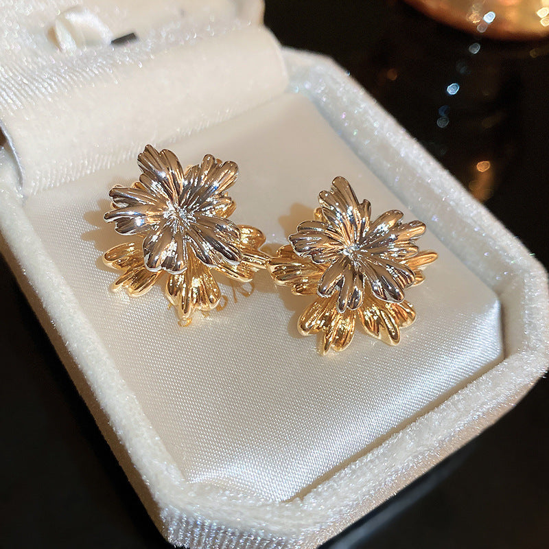 Vintage Handmade Silver Earring