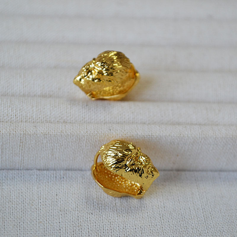 Classic Gold Earring with Timeless Appeal