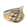 Delicate Artisan Gold Ring