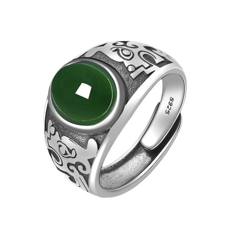 Classic Silver Ring with Timeless Appeal