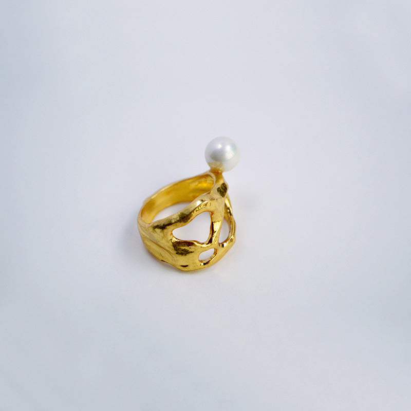 Vintage Handmade Gold Ring